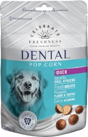 CELEBRATE FRESHNESS Dental Pop Corn Duck z Kaczką 100g - Zdjęcie główne