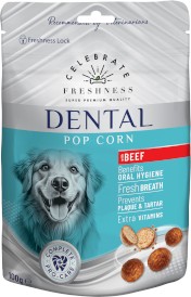 CELEBRATE FRESHNESS Dental Pop Corn Beef z Wołowiną 100g - Zdjęcie główne