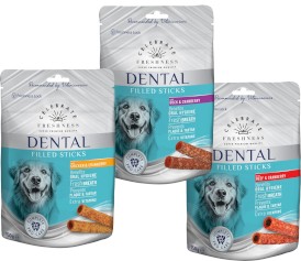 CELEBRATE FRESHNESS Dental Filled Sticks Pałeczki Kaczka z Żurawiną 150g - Zdjęcie nr 4