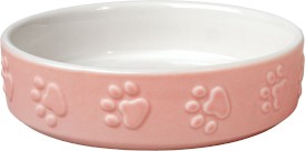 GLEE Food Drink Bowl Paw Paw Pink Miska ceramiczna Różowa 280ml - Zdjęcie główne