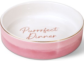 GLEE Cat Food Drink Bowl Purrrfect Pink Miska ceramiczna Różowa 300ml - Zdjęcie główne