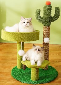 GLEE Cat Scretcher Tree Dessert Double Drapak dla kota - Zdjęcie nr 2