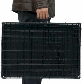 GLEE Metallic Crate Klatka składana dla psa L - Zdjęcie nr 4
