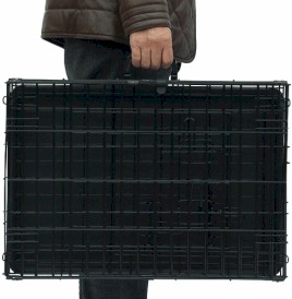 GLEE Metallic Crate Klatka składana dla psa XXL - Zdjęcie nr 4