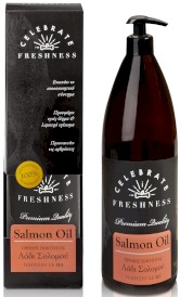 CELEBRATE FRESHNESS Salmon Oil Olej z Łososia 300ml - Zdjęcie nr 2