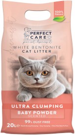 PERFECT CARE Ultra Clumping Baby Powder Żwirek bentonitowy 20l - Zdjęcie główne