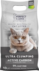 PERFECT CARE Ultra Clumping Active Carbon Żwirek z Węglem Aktywnym bentonitowy 10l - Zdjęcie główne
