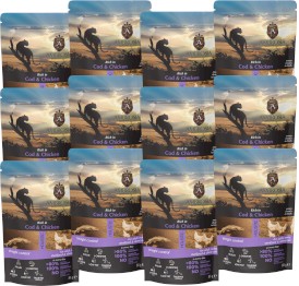 AMBROSIA Cat Adult / Senior / Sterilized Cod / Chicken Dorsz i Kurczak 12x85g + 100g GRATIS - Zdjęcie nr 2