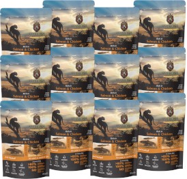 AMBROSIA Cat Adult / Sterilized Salmon / Chicken Łosoś i Kurczak 12x85g + 100g GRATIS - Zdjęcie nr 2