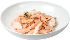 EGEO Cat Food Adult Tuńczyk z Okoniem w rosole dla kota Saszetka 85g - Zdjęcie nr 2
