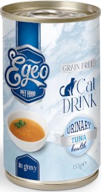 EGEO Cat Drink Urinary Health Napój Tuńczyk w sosie dla kota Puszka 135g - Zdjęcie główne