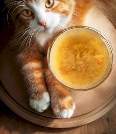 EGEO Cat Soup Sterilised Urinary Support Zupa Kurczak z Żurawiną dla kota 85g - Zdjęcie nr 3