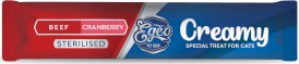 EGEO Cat Creamy Sterilised Urinary Support Pasta Wołowina z Żurawiną dla kota 5szt - Zdjęcie nr 2