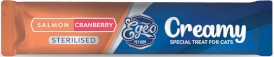 EGEO Cat Creamy Sterilised Urinary Support Pasta Łosoś z Żurawiną dla kota 5szt - Zdjęcie nr 2