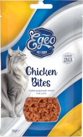 EGEO Cat Delicious Snack Chicken Bites Kąski z Kurczaka dla kota 50g - Zdjęcie główne