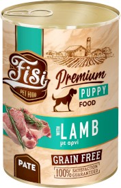 PERFECT PET FISI Dog Puppy GF Pate Jagnięcina w Pasztecie dla szczeniąt 400g - Zdjęcie główne