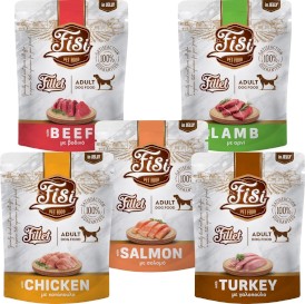 PERFECT PET FISI Dog Adult Fillet Łosoś w Galaretce dla psa 500g - Zdjęcie nr 2
