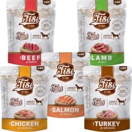 PERFECT PET FISI Dog Adult Fillet Kurczak w Galaretce dla psa 500g - Zdjęcie nr 2