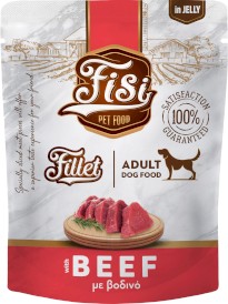 PERFECT PET FISI Dog Adult Fillet Wołowina w Galaretce dla psa 500g - Zdjęcie główne