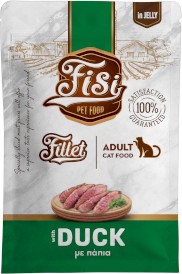 PERFECT PET FISI Cat Adult Fillet Kaczka w Galaretce dla kota 85g - Zdjęcie główne