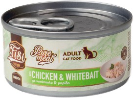 PERFECT PET FISI Cat Adult Pure Meat Kurczak Narybek w Rosole dla kota 80g - Zdjęcie główne