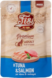 PERFECT PET FISI Cat Adult Tuńczyk Łosoś w Musie dla kota 80g - Zdjęcie główne