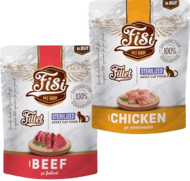 PERFECT PET FISI Cat Adult Sterilized Fillet Kurczak w Galaretce dla kota 300g - Zdjęcie nr 2
