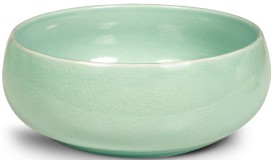 GLEE Food Drink Bowl Shimmer Miska ceramiczna M Zielona 700ml - Zdjęcie główne