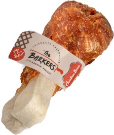The BARKERS BBQ Chicken Pressed Bone Kość prasowana z Kurczakiem 12cm - Zdjęcie główne