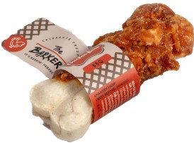 The BARKERS BBQ Chicken Pressed Bone Kość prasowana z Kurczakiem 8cm - Zdjęcie główne