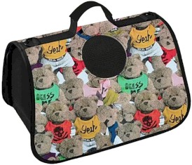 GLEE Torba Transportowa Teddies Large 50x23x30 cm dla psa i kota