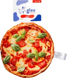 GLEE Pizza Crunchy zabawka dla psa w kształcie pizzy z piszczałką