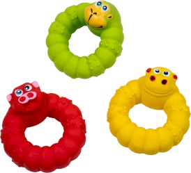 GLEE lateksowa zabawka dla psa z piszczałką 9 cm