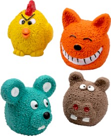 GLEE Pet Funny Latex zabawka dla psa z piszczałką 7 cm mix wzorów zwierzątek