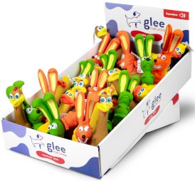 GLEE Farm Latex zabawka dla psa z piszczałką 16 cm mix wzorów zwierzątek