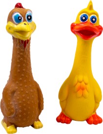 GLEE Farm Latex zabawka dla psa z piszczałką 16 cm mix wzorów zwierzątek