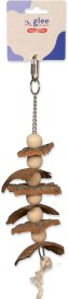 GLEE For Birds naturalna zabawka z kory korkowej dla papug 20 × 8 cm
