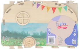 GLEE Mammals Toy Caravan Drewniany Domek dla Królików i Gryzoni - Zdjęcie nr 3