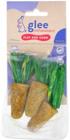 GLEE Małe Marchewki z Lucerny 3 szt. 9 cm dla Królików i Gryzoni