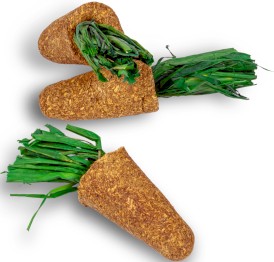GLEE Małe Marchewki z Lucerny 3 szt. 9 cm dla Królików i Gryzoni