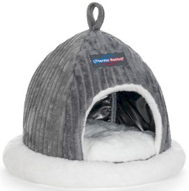THERMOSWITCH Delphi Palace Grey Domek dla kota Szary L - Zdjęcie główne
