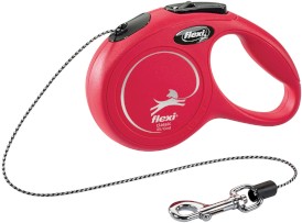 FLEXI NEW CLASSIC Smycz sznurowa XS / 3m czerwona - Zdjęcie główne