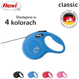 FLEXI NEW CLASSIC Smycz sznurowa XS / 3m niebieska - Zdjęcie nr 4