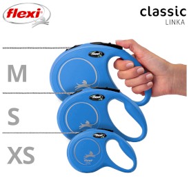 FLEXI NEW CLASSIC Smycz sznurowa XS / 3m niebieska - Zdjęcie nr 5