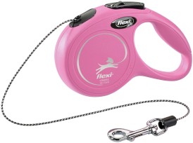 FLEXI NEW CLASSIC Smycz sznurowa XS / 3m różowa - Zdjęcie główne