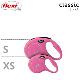 FLEXI NEW CLASSIC Smycz sznurowa XS / 3m różowa - Zdjęcie nr 5
