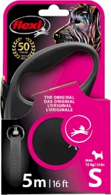 FLEXI Fun Smycz taśmowa S / 5m czarna - Zdjęcie nr 2