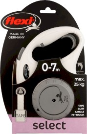 FLEXI Select Smycz taśmowa Szara 7m - Zdjęcie nr 4