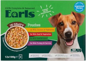 EARLS Mix Smaków w Sosie z Warzywami dla psa Saszetki 48 x 100g - Zdjęcie nr 2